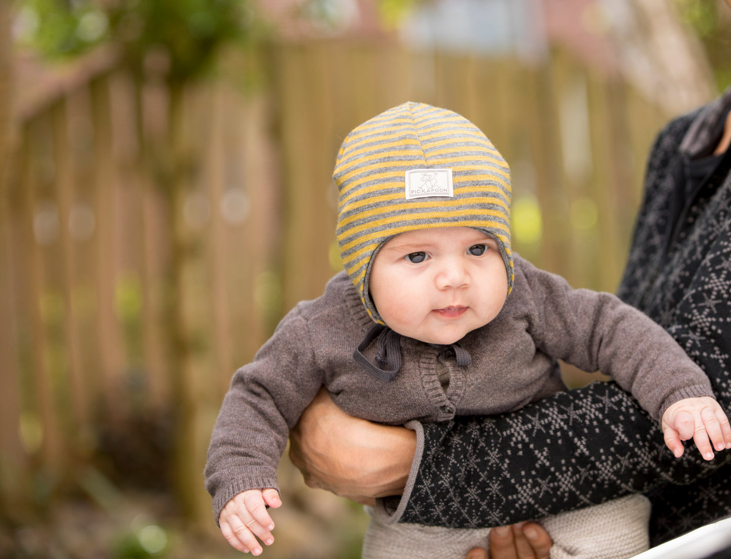 Wool-Silk Baby Bonnet "Radler"