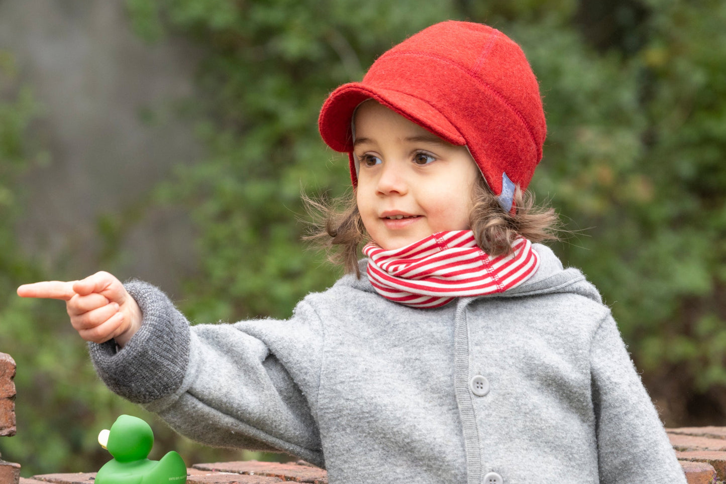 Felted Wool Hat with Visor (Oskar)
