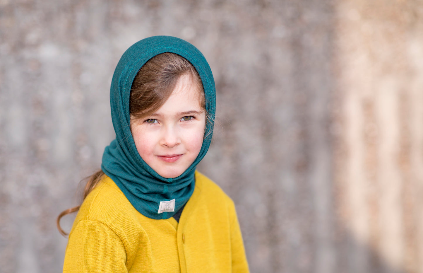 Wool-Silk Loop Scarf