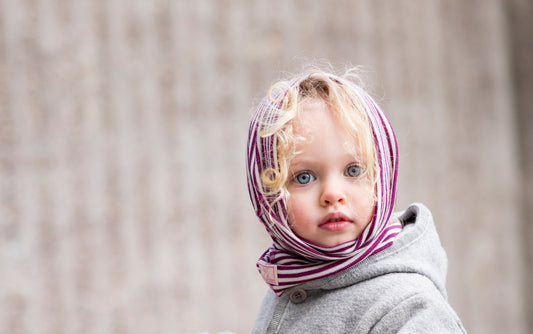 Wool-Silk Loop Scarf