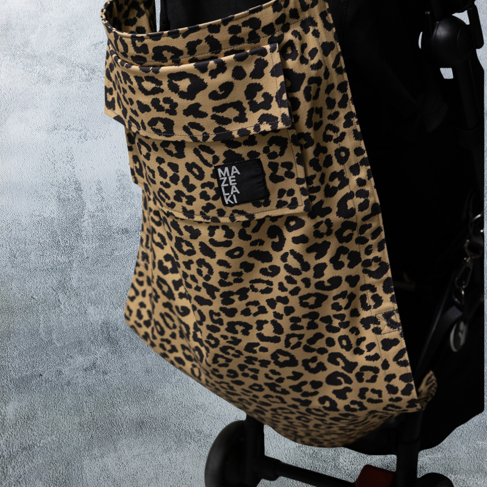 Stroller Hammock 2.0 Leopard Print