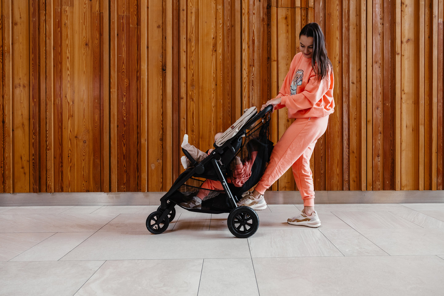 Stroller Hammock 2.0 Leopard Print