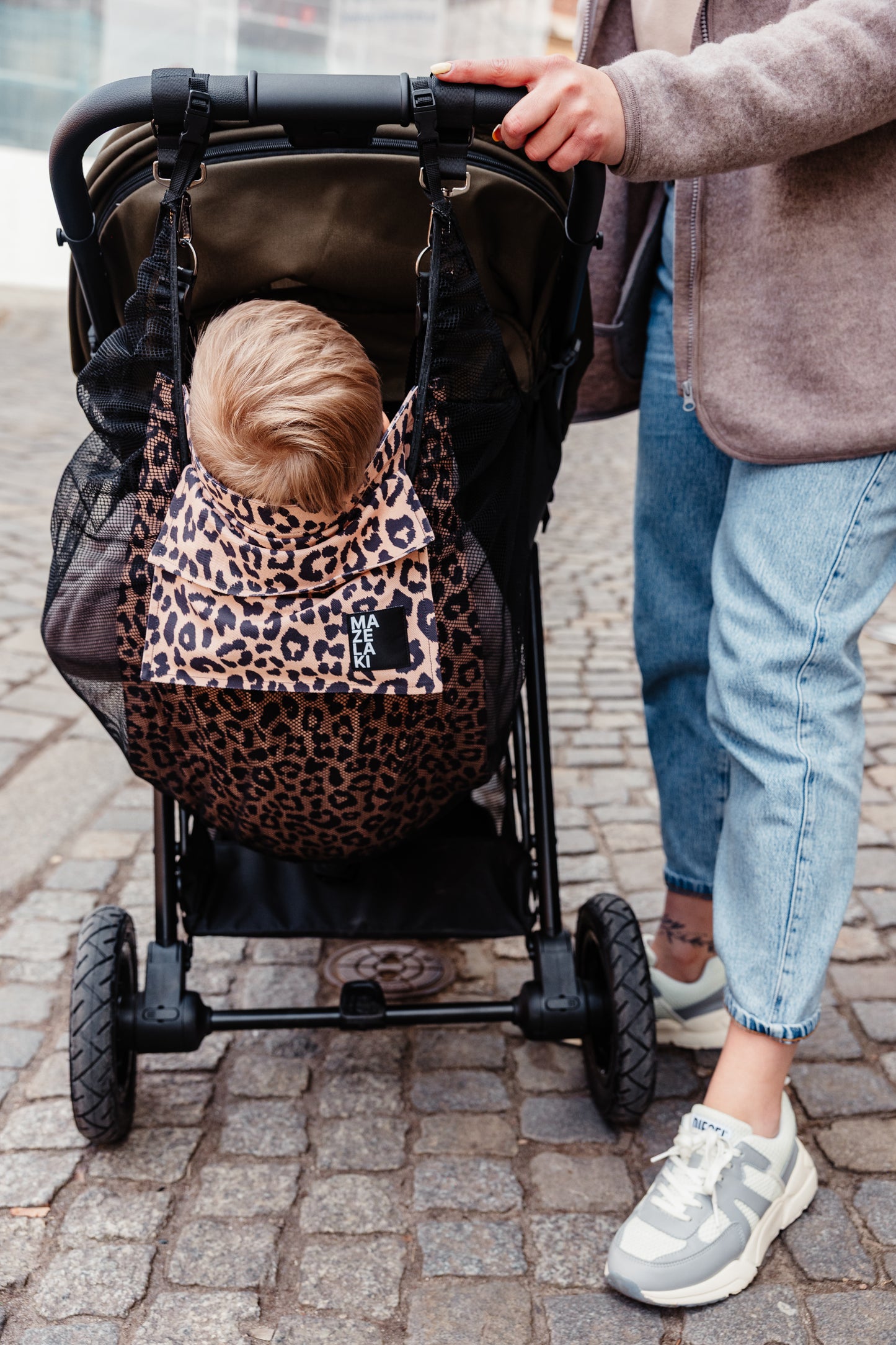 Stroller Hammock 2.0 Leopard Print