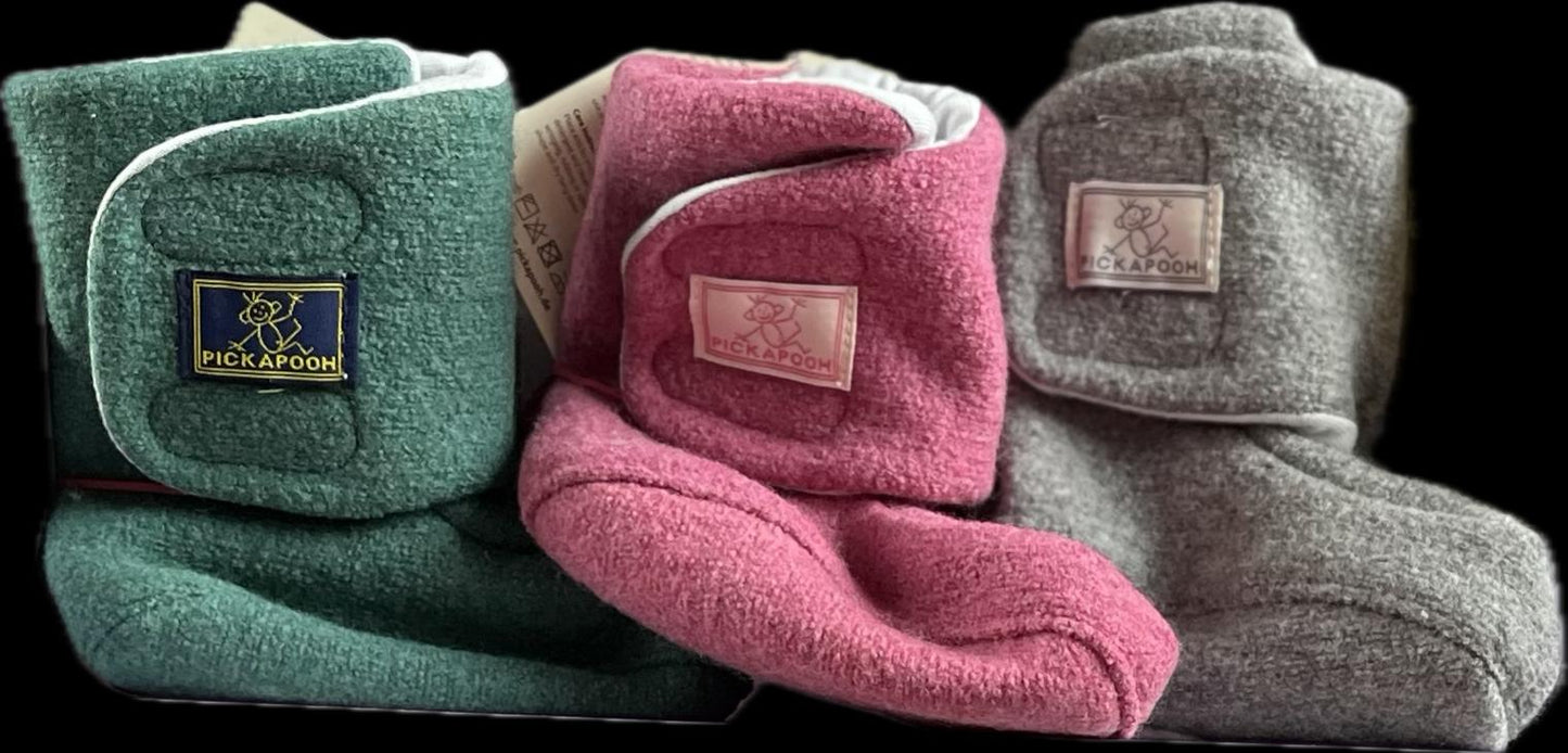 Organic Merino Booties