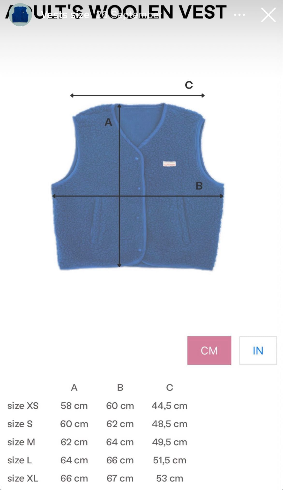 Merino Vest Adult - Multiple Colours
